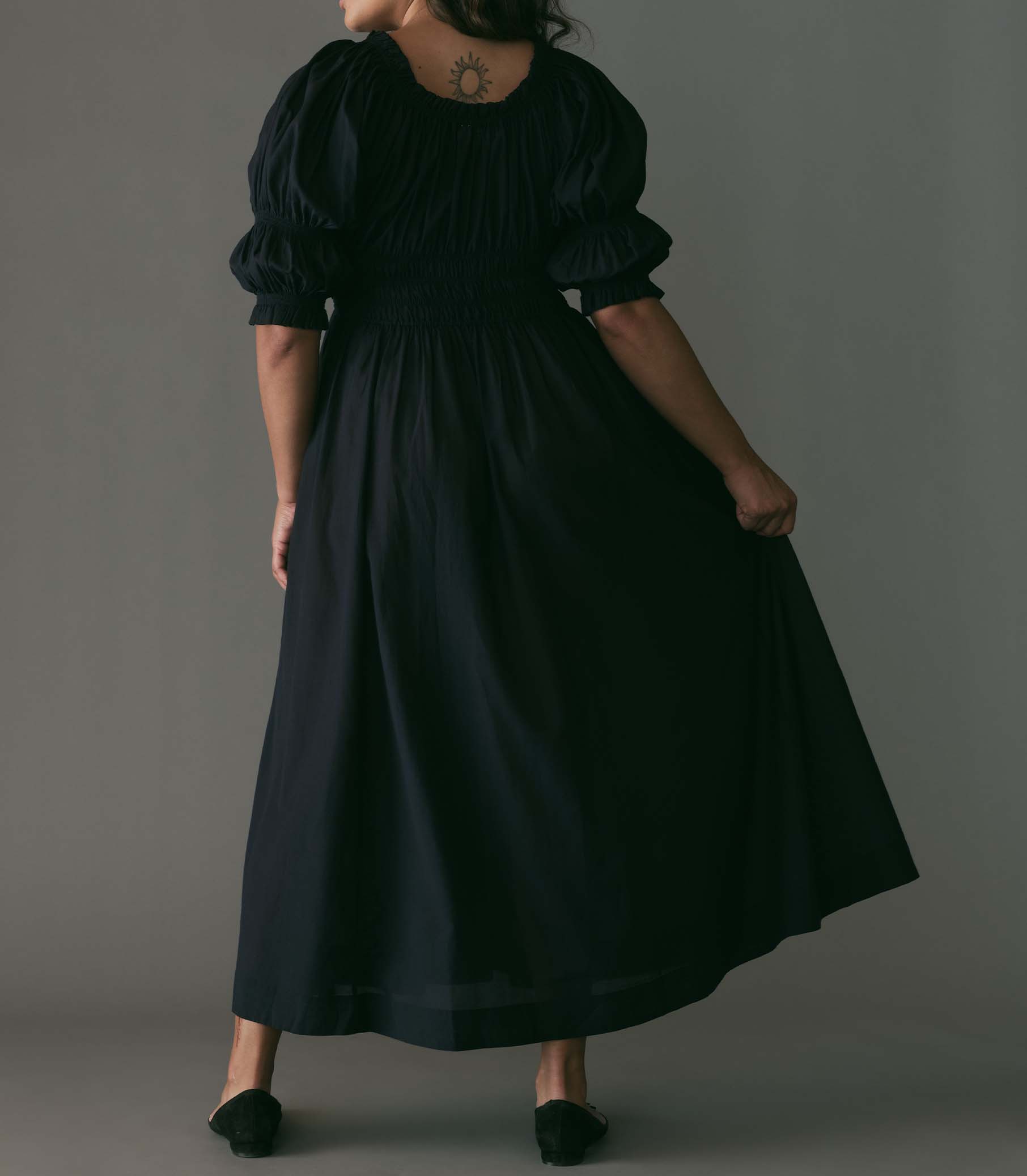HMD -- ISCHIA DRESS -- NAVY