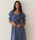 HMD -- ISCHIA DRESS -- CASSIS CHECK