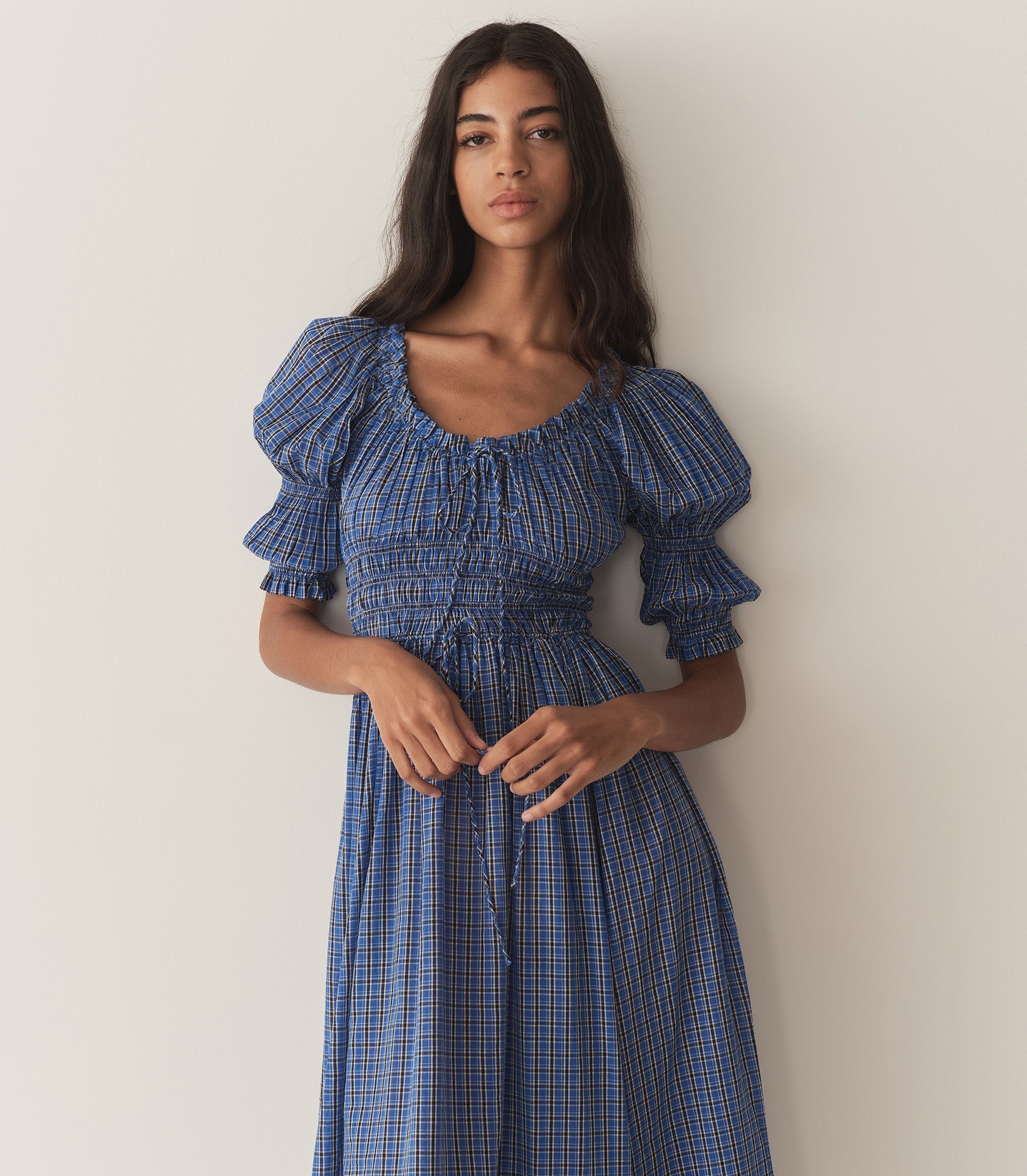 HMD -- ISCHIA DRESS -- CASSIS CHECK