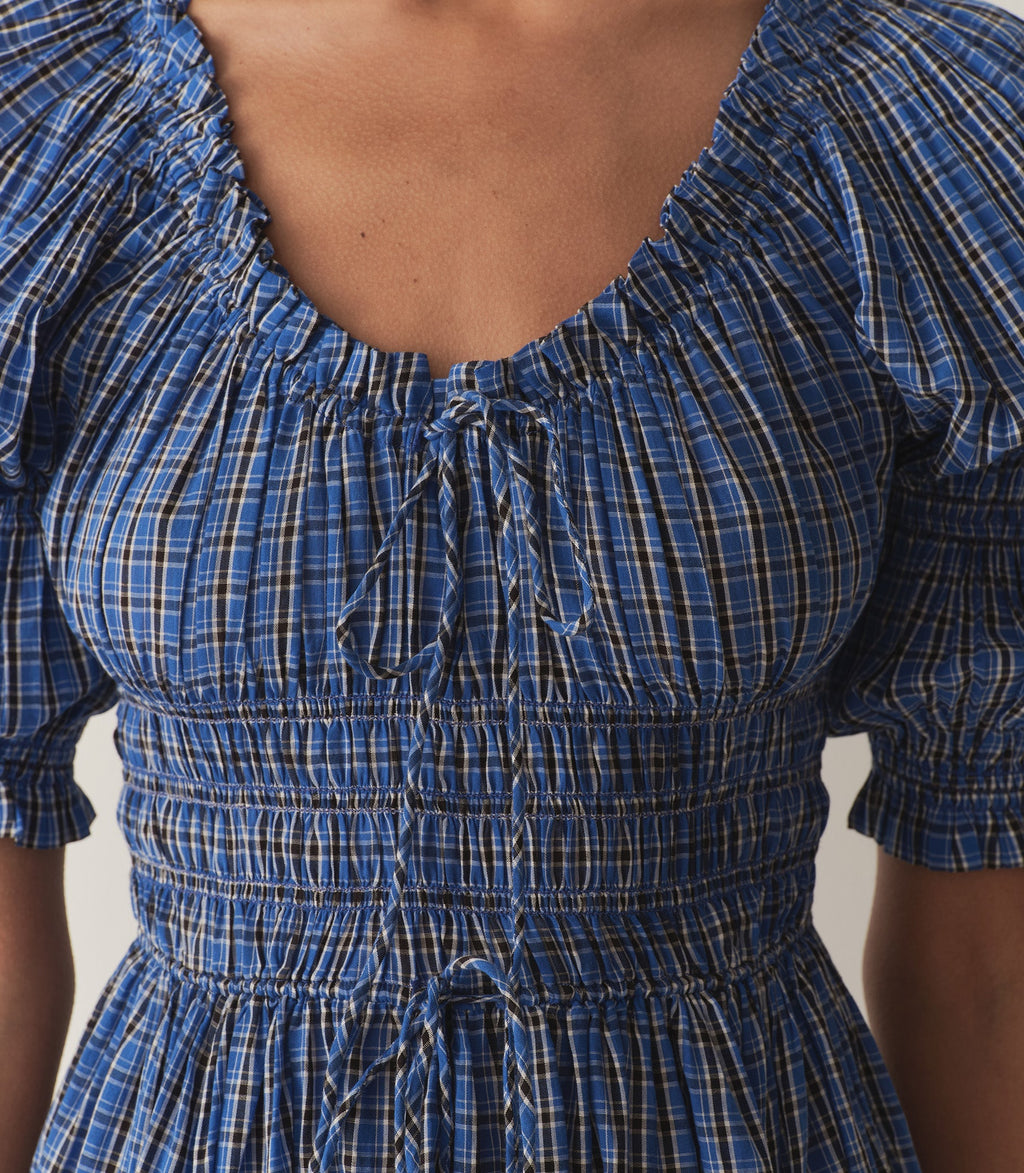 HMD -- ISCHIA DRESS -- CASSIS CHECK