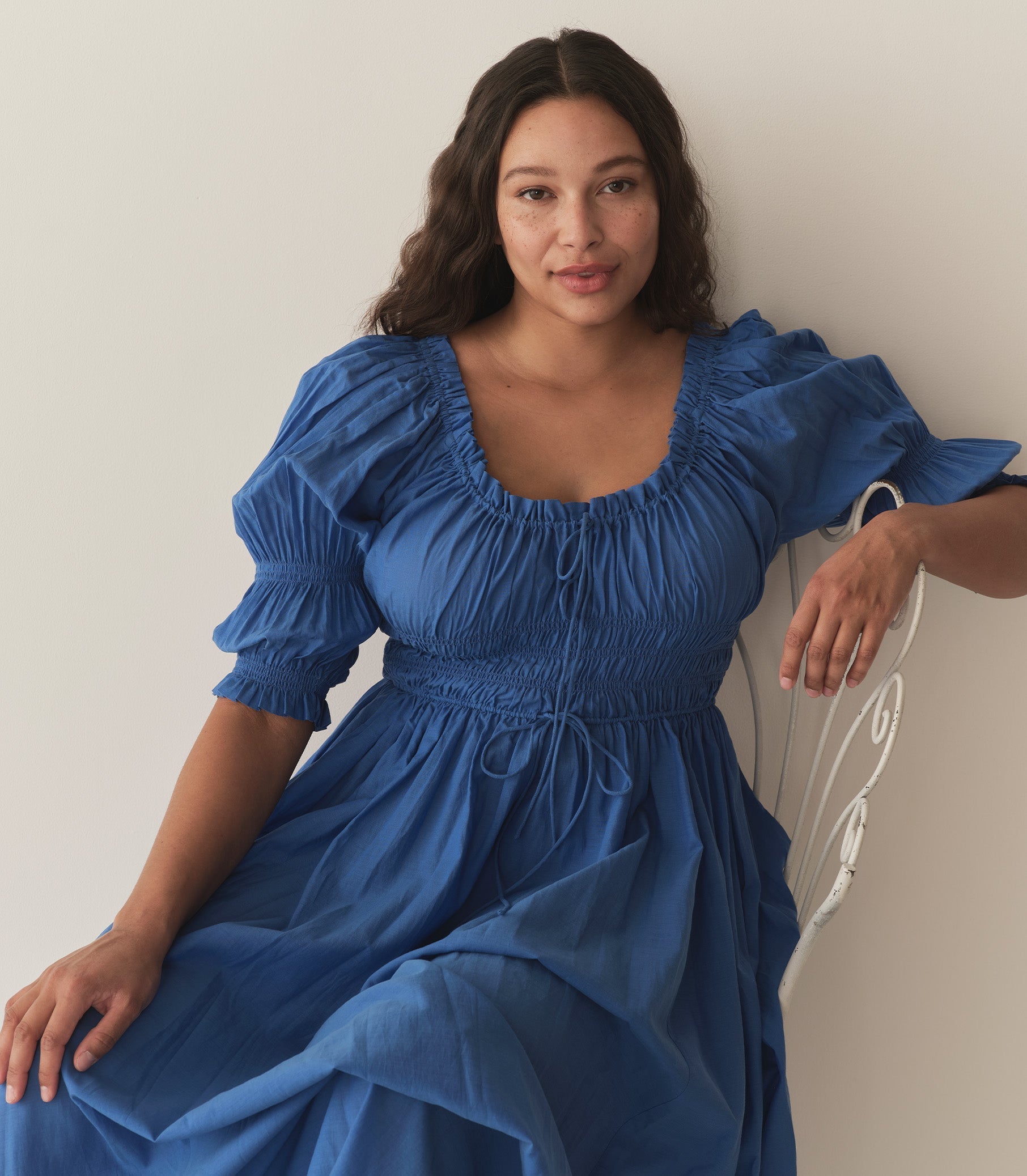 HMD -- ISCHIA DRESS -- CORFU BLUE