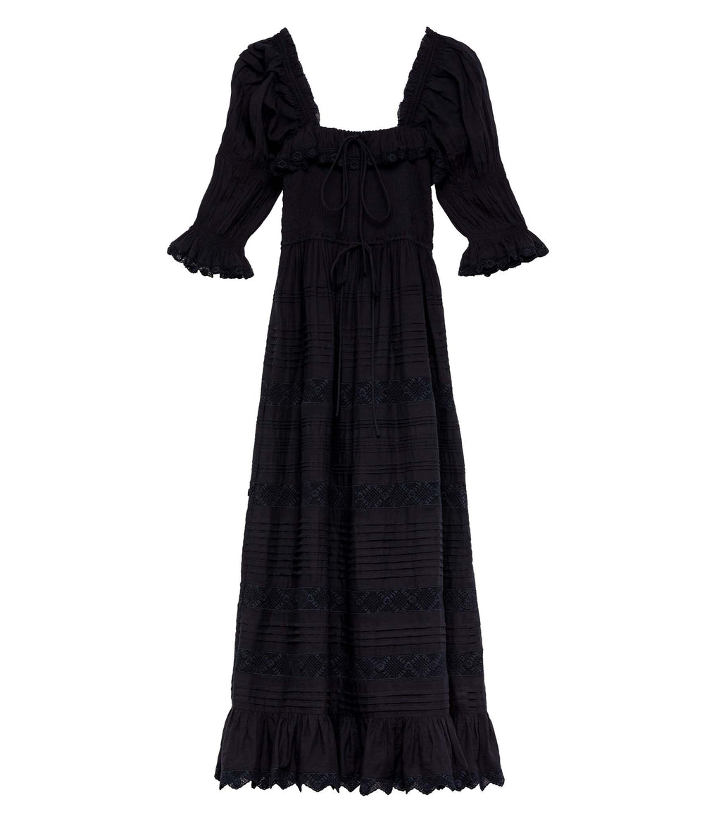 HMD -- IZABAL DRESS -- NAVY