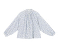 HMD -- THE JANE BLOUSE -- BLUE SUMMER DAISY PRINT