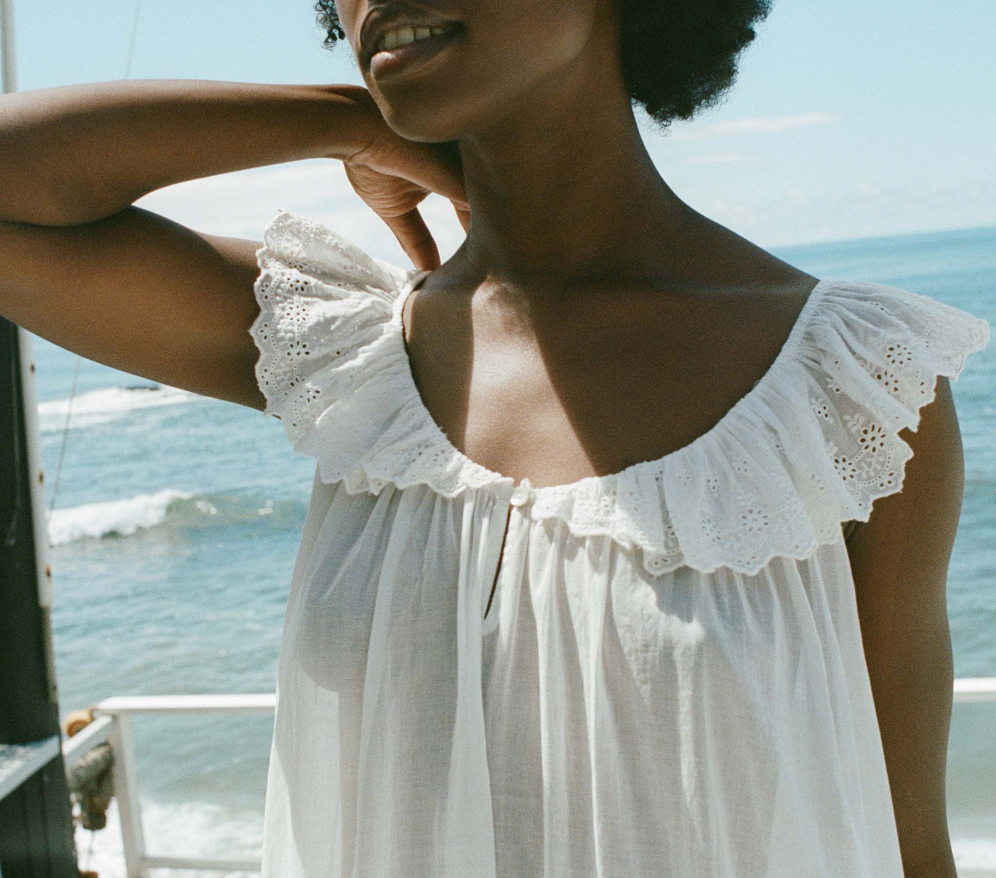 HMD -- JETTIE NIGHTGOWN -- SALT