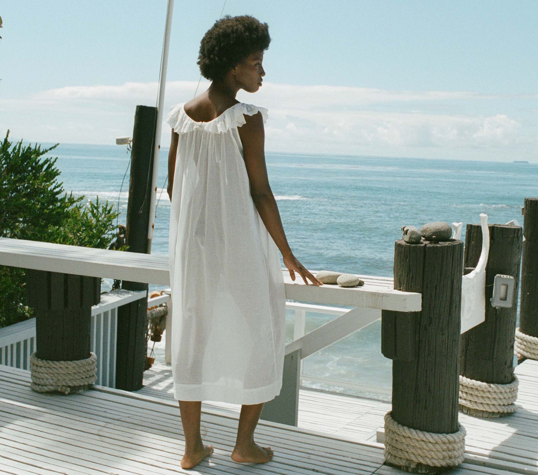 HMD -- JETTIE NIGHTGOWN -- SALT