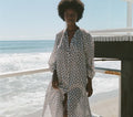 HMD -- JOHANNA DRESS -- SEA SALT BEDFORD PAISLEY