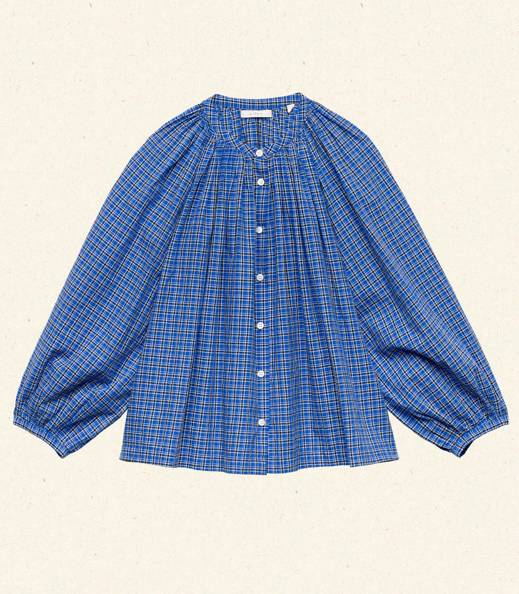 HMD -- JONIE TOP -- CASSIS CHECK