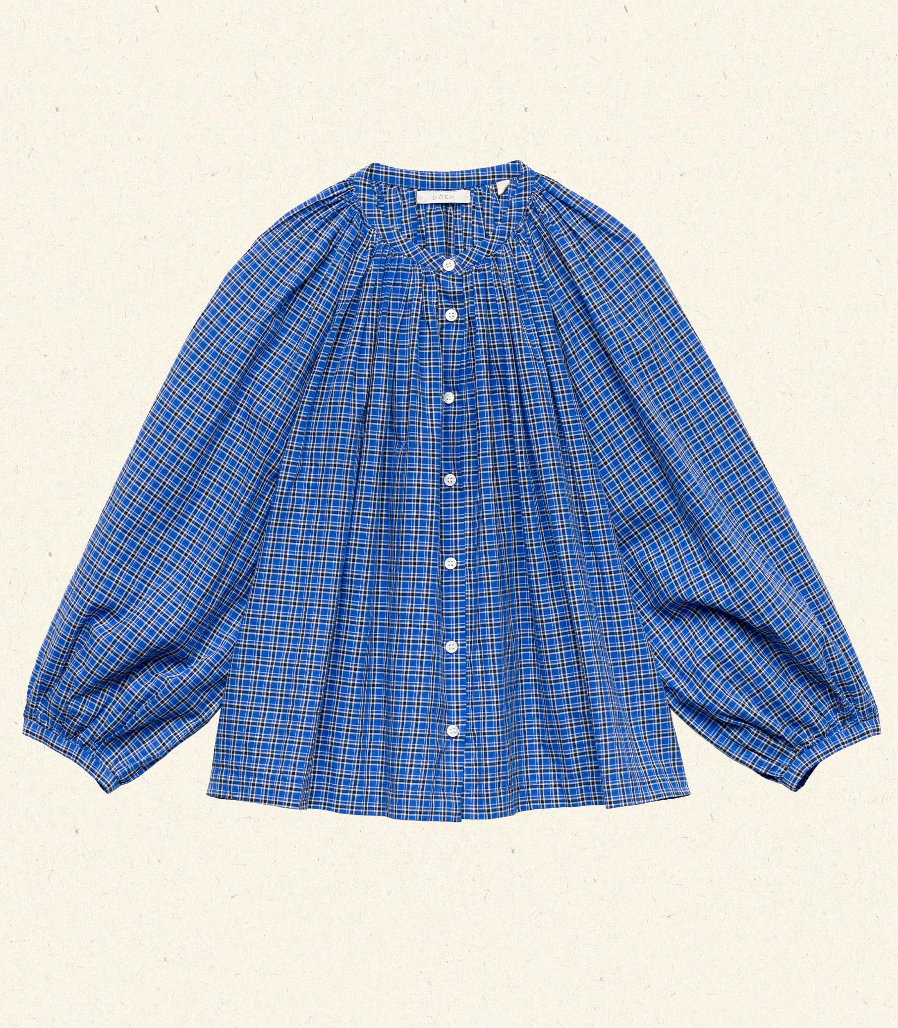 HMD -- JONIE TOP -- CASSIS CHECK