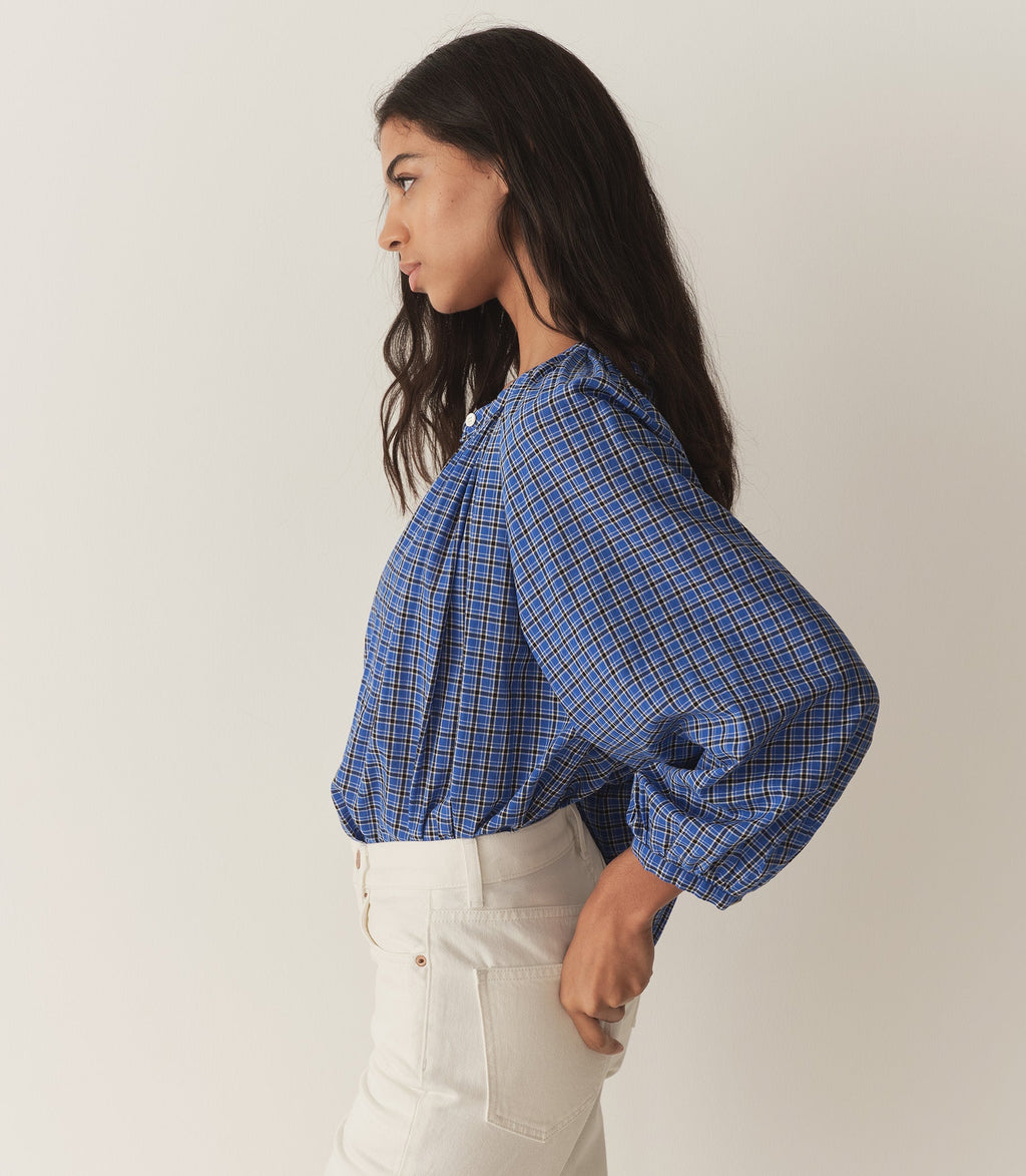 HMD -- JONIE TOP -- CASSIS CHECK