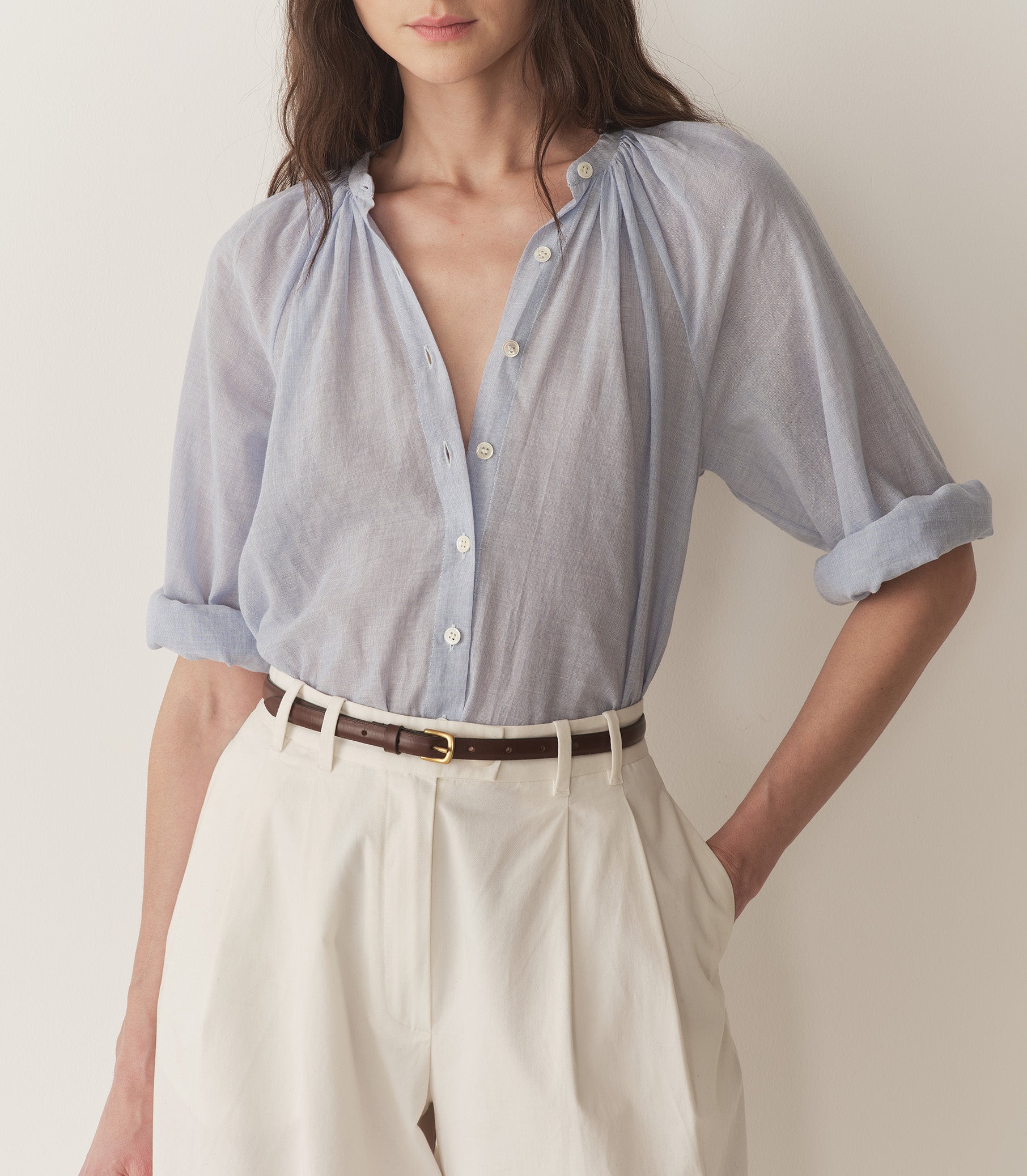 HMD -- JONIE TOP -- HARBOR BLUE