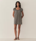HMD -- JULIA DRESS -- NOIR LA MADDALENA GINGHAM