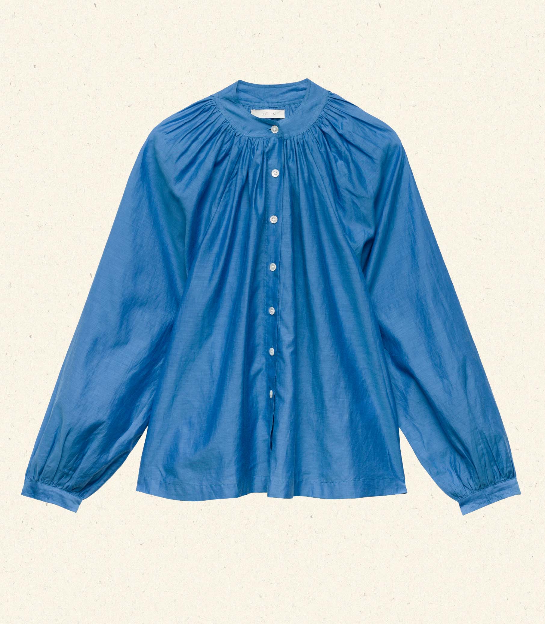 HMD -- JULIENNE TOP -- SANTORINI BLUE