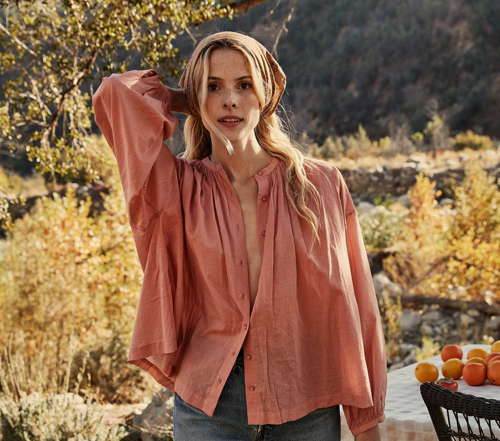 HMD -- THE JANE BLOUSE -- PETAL