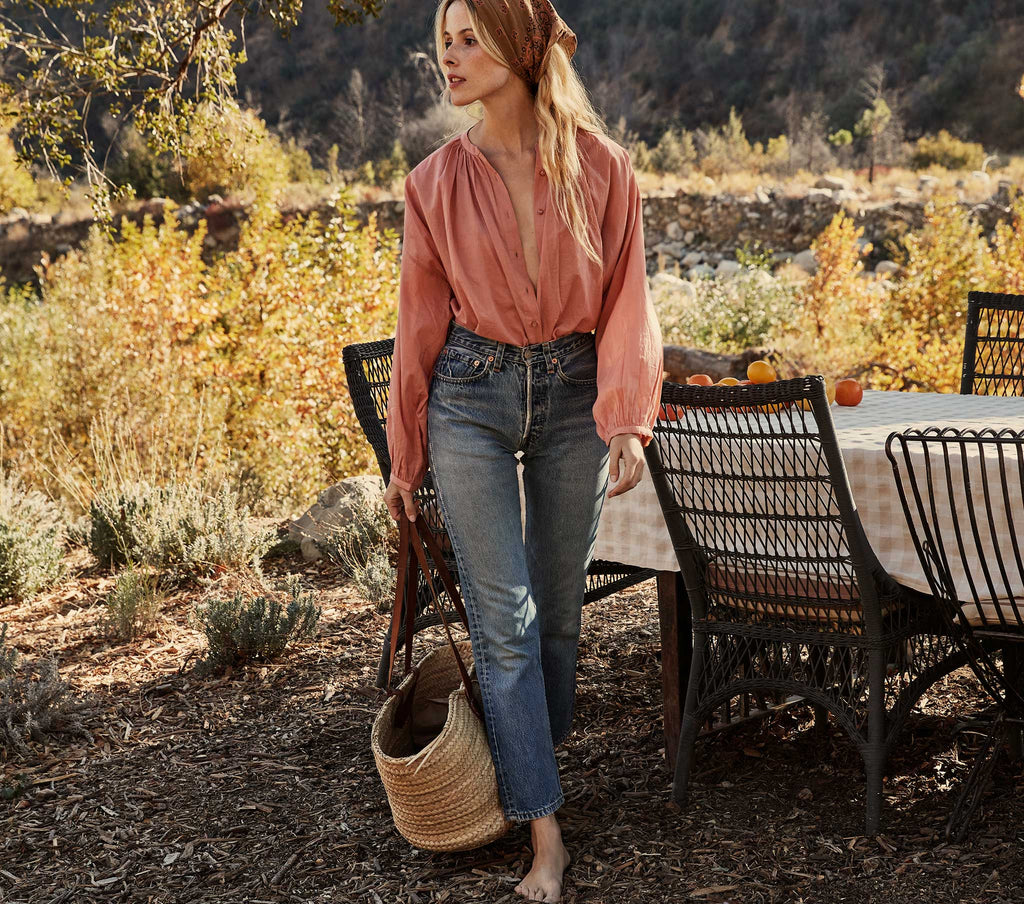 HMD -- THE JANE BLOUSE -- PETAL
