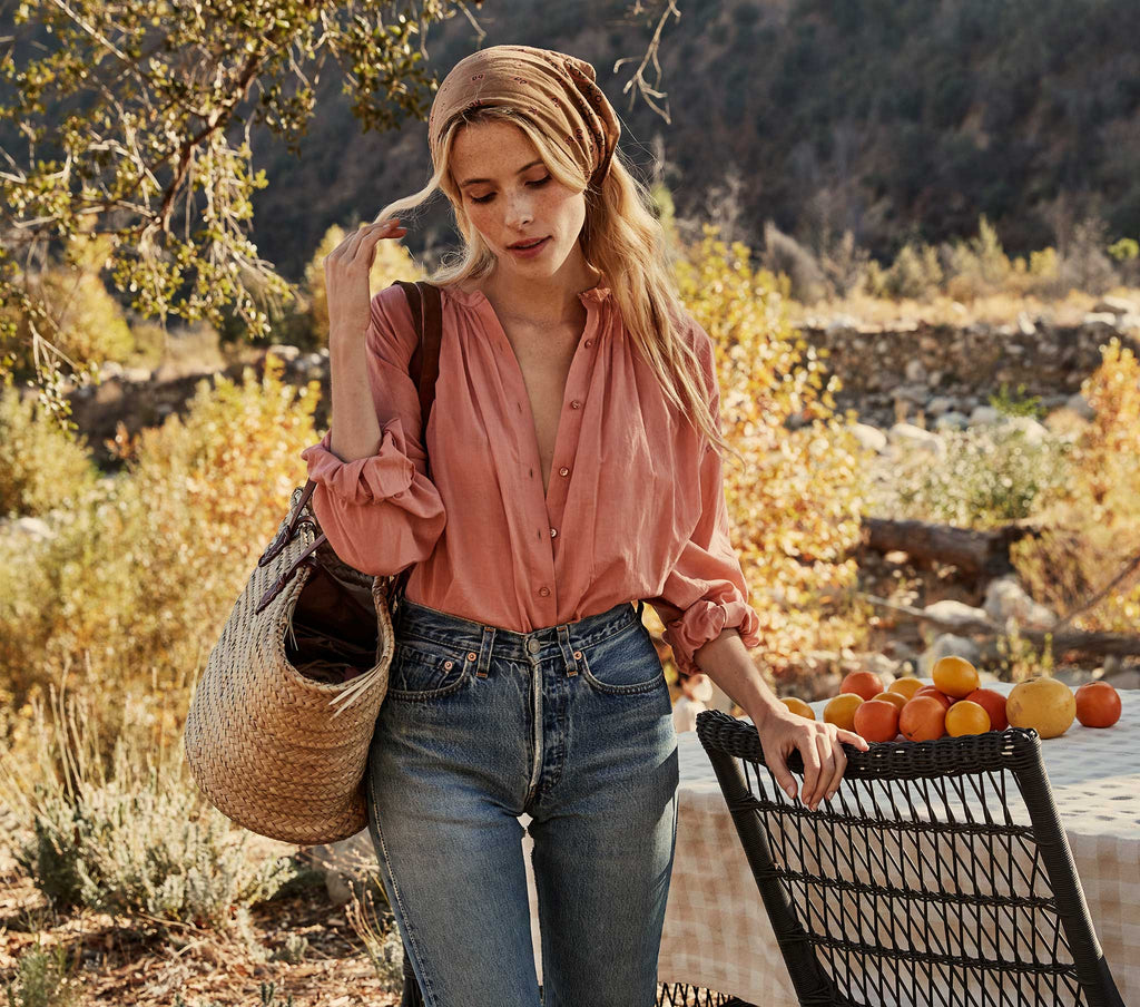 HMD -- THE JANE BLOUSE -- PETAL