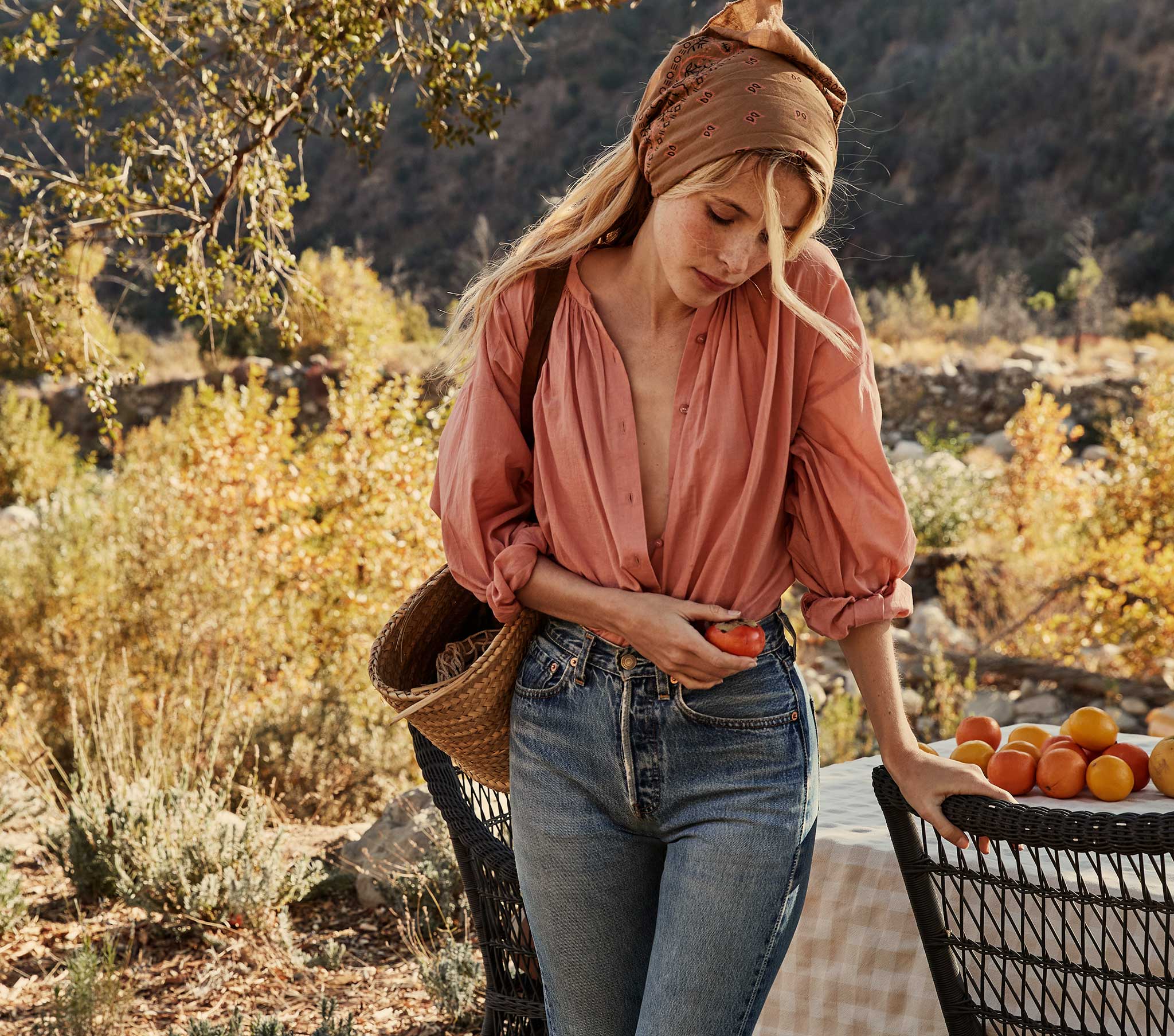 HMD -- THE JANE BLOUSE -- PETAL