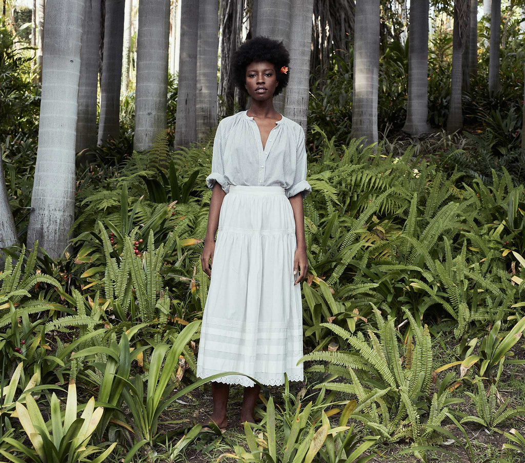HMD -- THE JANE BLOUSE -- SAVOIE STRIPE