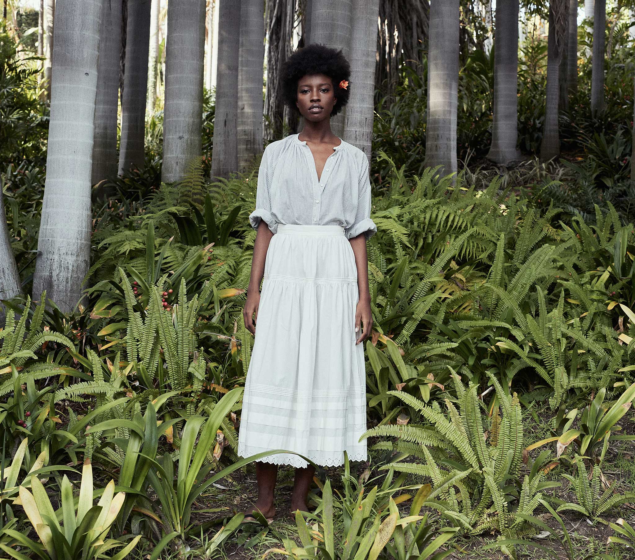 HMD -- THE JANE BLOUSE -- SAVOIE STRIPE