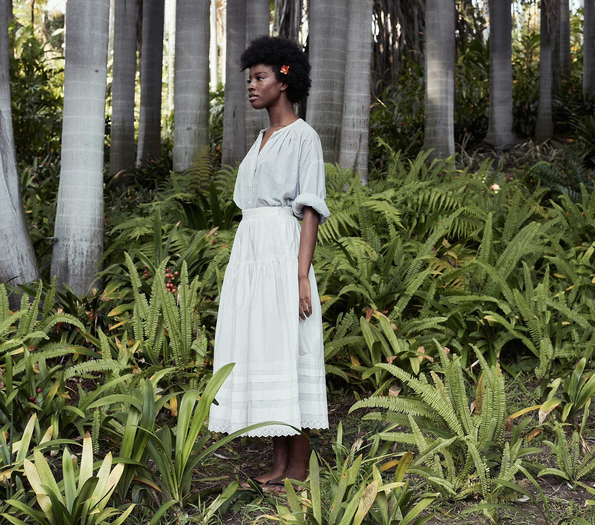 HMD -- THE JANE BLOUSE -- SAVOIE STRIPE