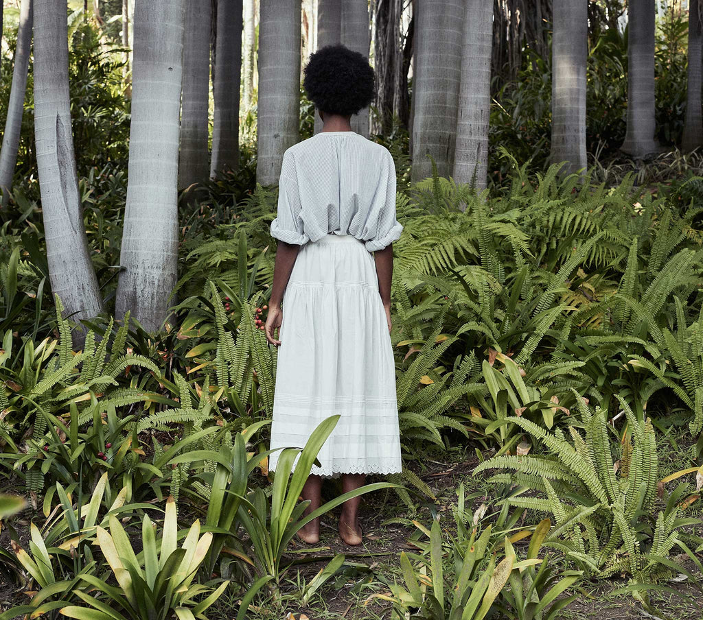 HMD -- THE JANE BLOUSE -- SAVOIE STRIPE