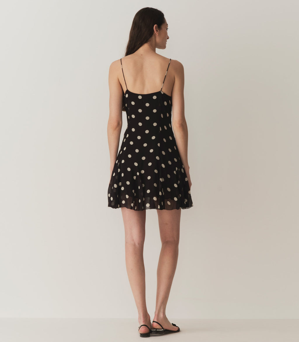 HMD -- KAYLIN DRESS -- NOIR SOLSTICE SKY DOT