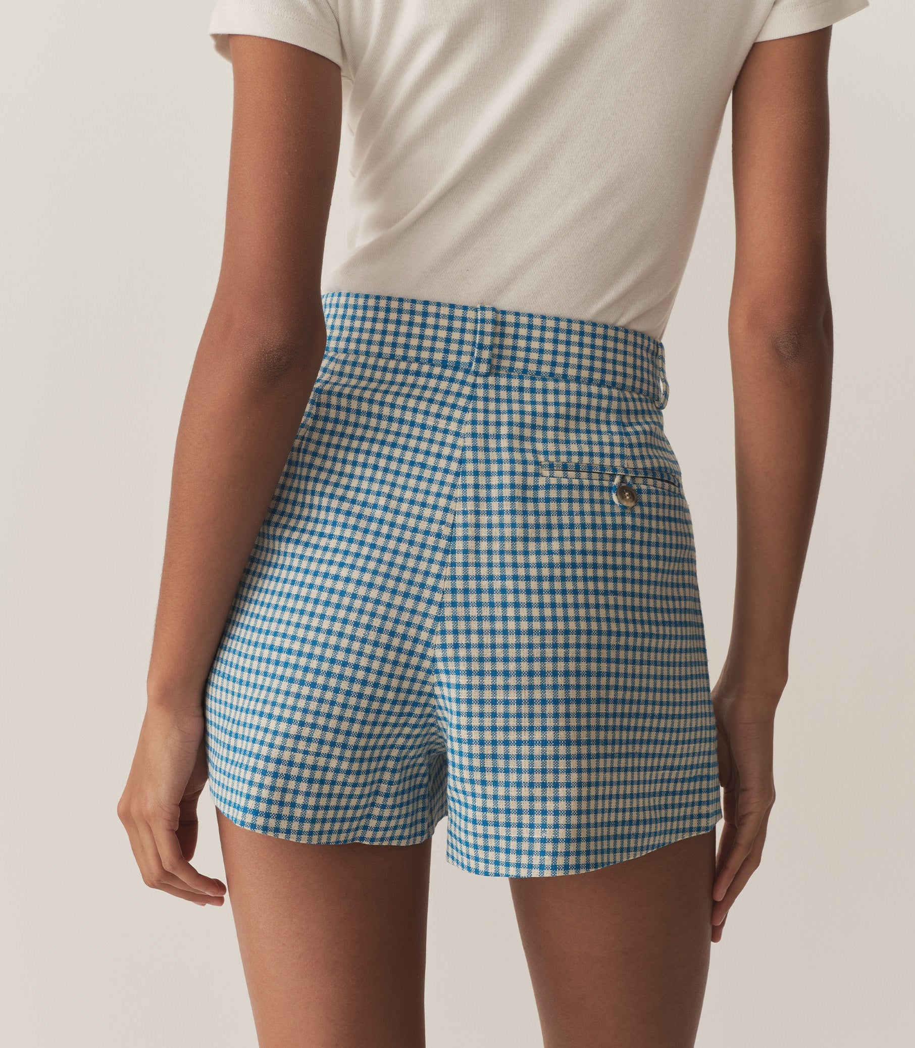 HMD -- KINGSLEY SHORT -- SOUTHAMPTON GINGHAM