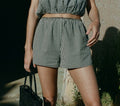 HMD -- LARENA SHORT -- LA MADDALENA GINGHAM