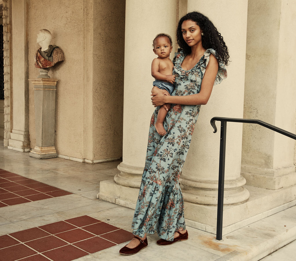 HMD -- LAVANDE DRESS -- BLUEBELL SUMMER FLORAL