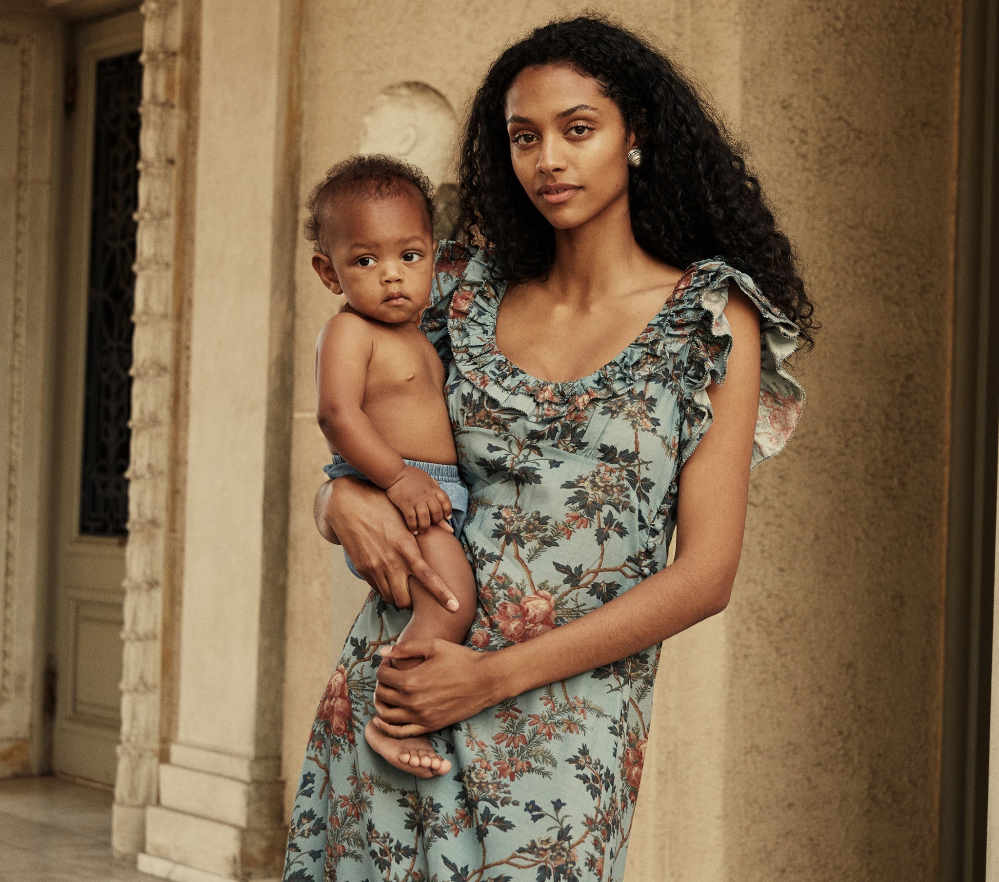 HMD -- LAVANDE DRESS -- BLUEBELL SUMMER FLORAL