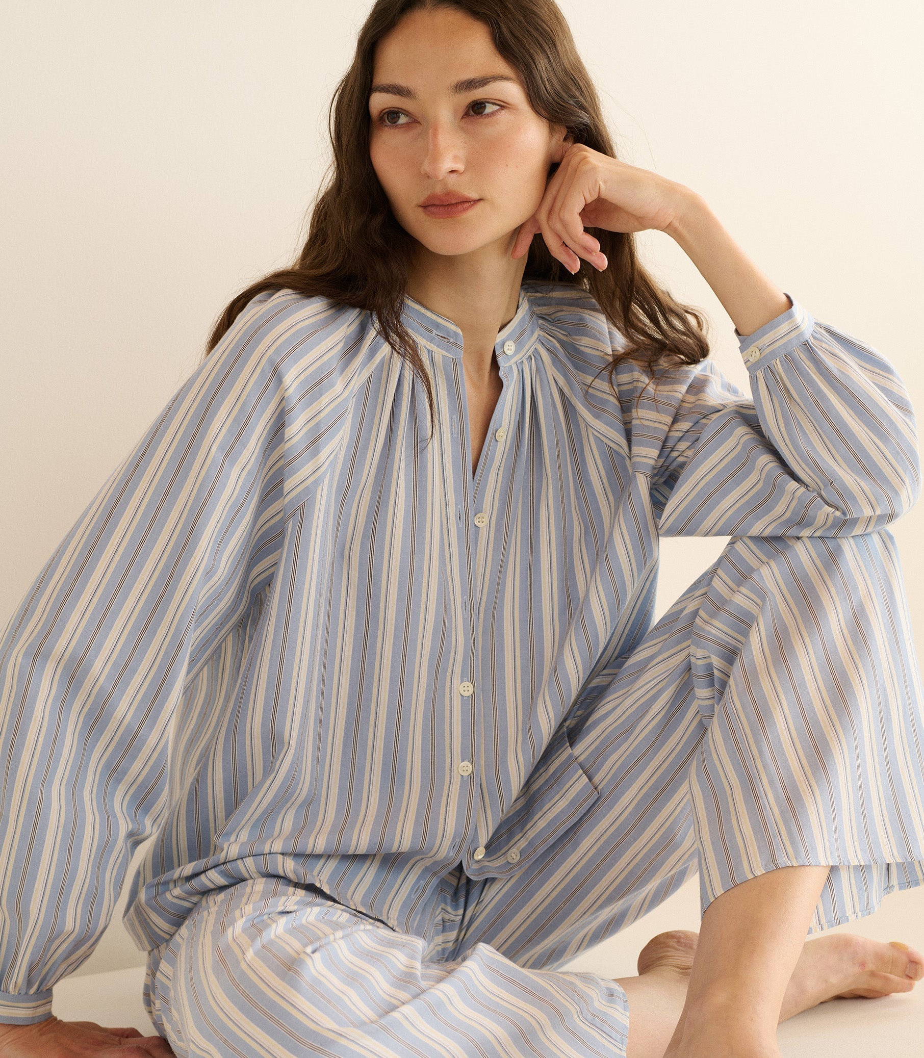 HMD -- LAVONA PANT -- LOIRET STRIPE