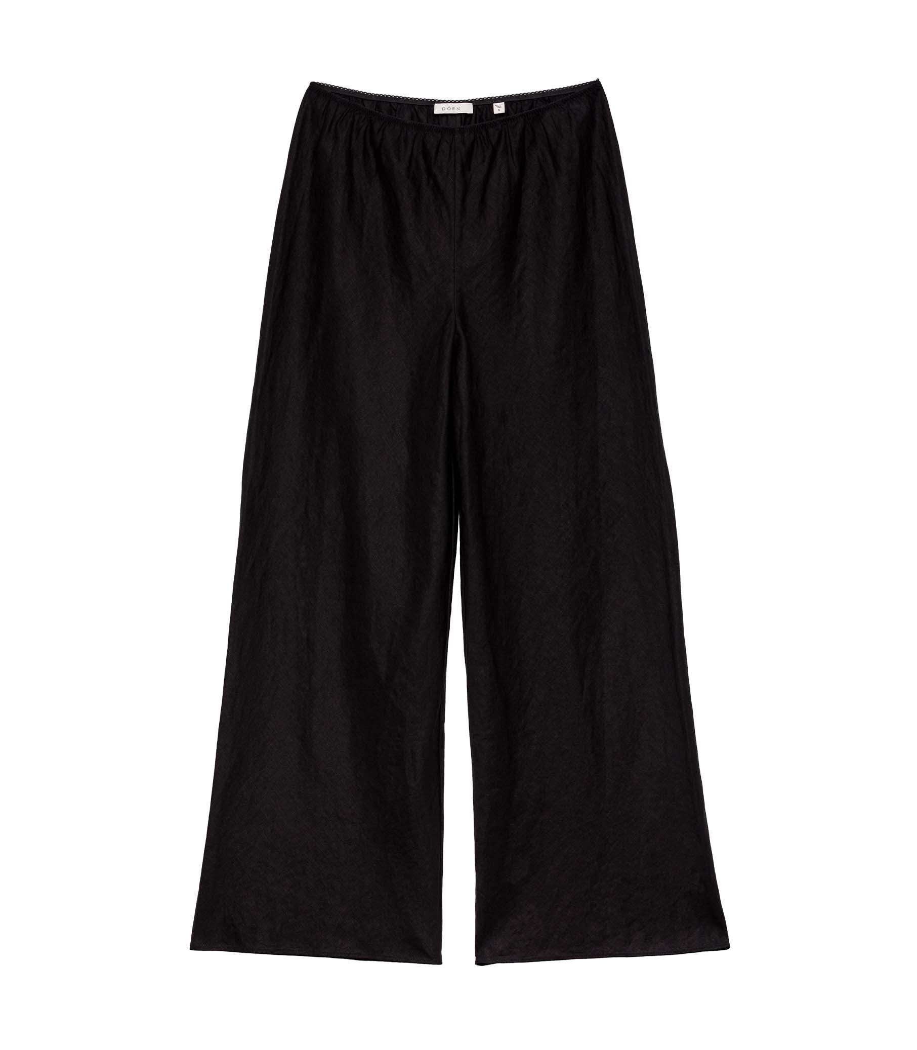 HMD -- LAVON LINEN PANT -- BLACK