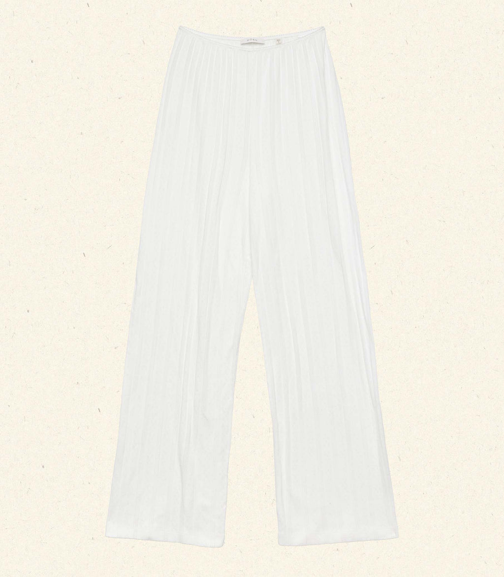 HMD -- LAVON POINTELLE PANT -- SALT