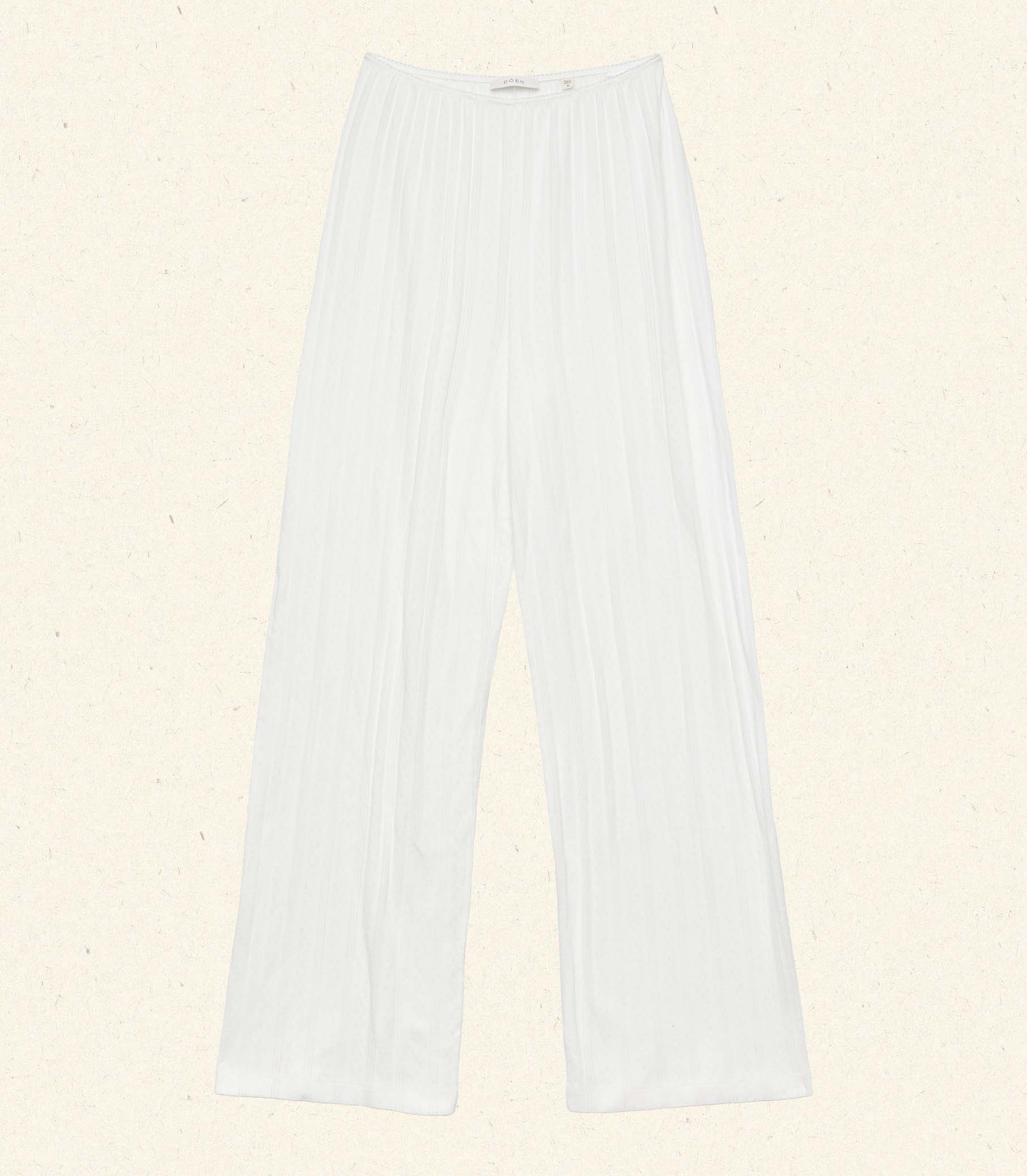 HMD -- LAVON POINTELLE PANT -- SALT