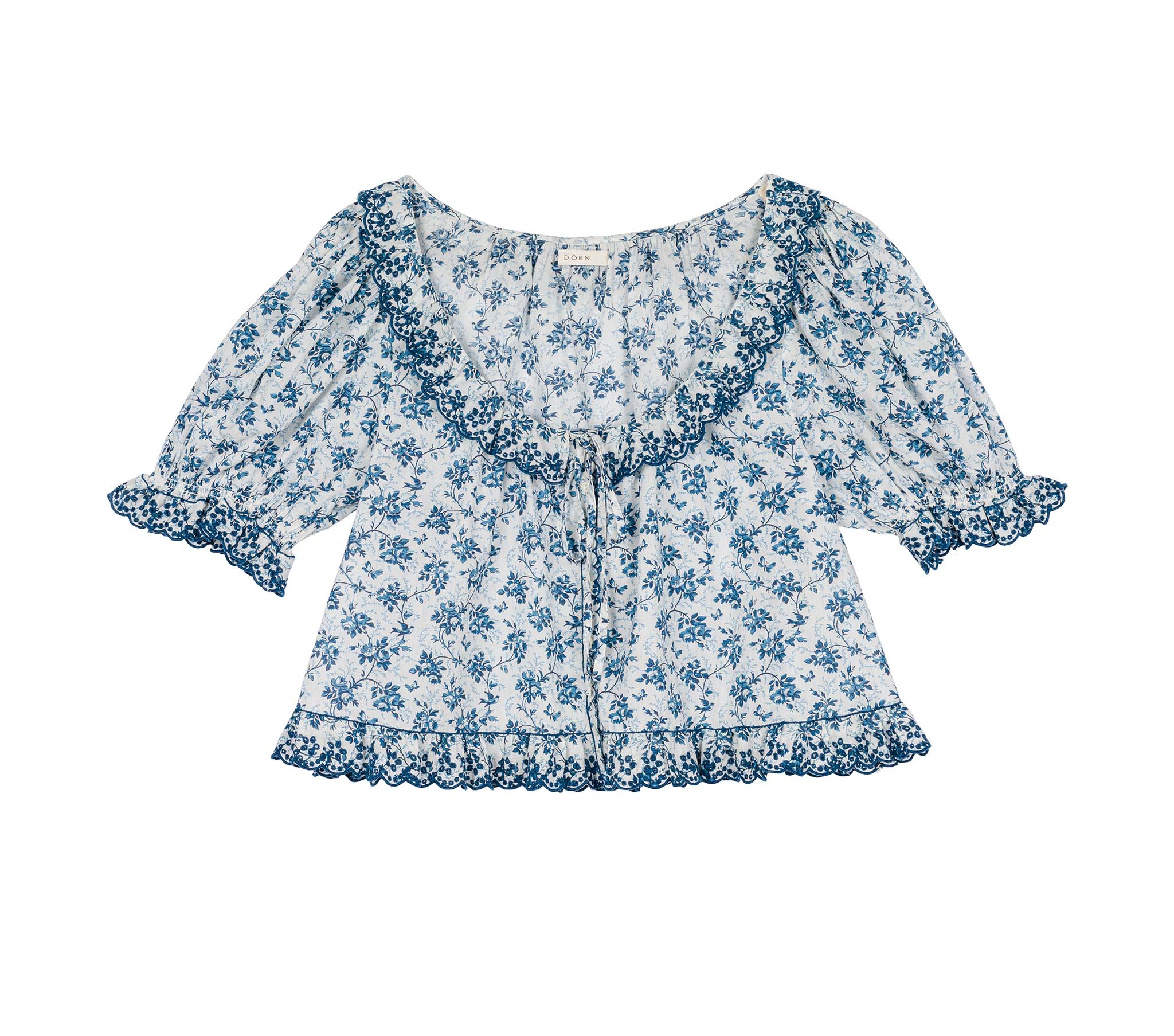 HMD -- LAZULI TOP -- SONGBIRD TOILE