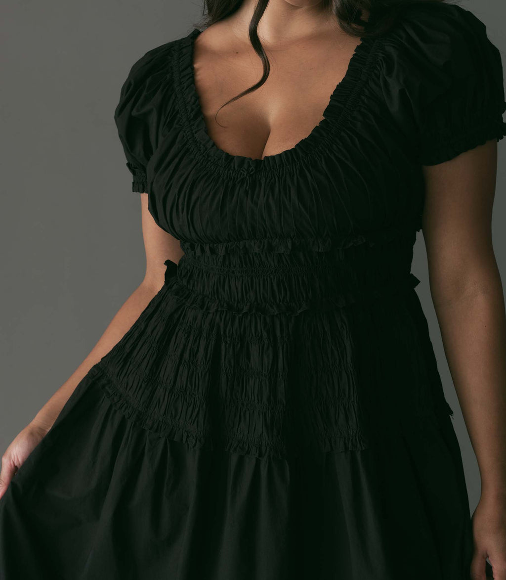 HMD -- LEANNE DRESS -- BLACK