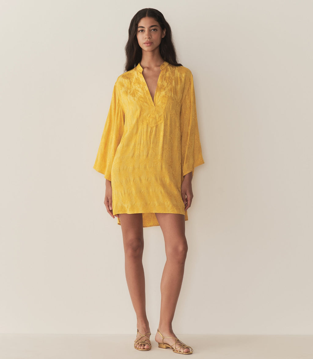 HMD -- LEONA DRESS -- GILDED MARGUERITE JOLIE