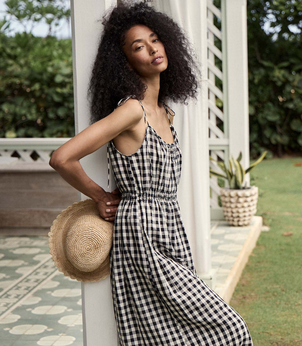 HMD -- LESLIE DRESS -- MARILYN GINGHAM