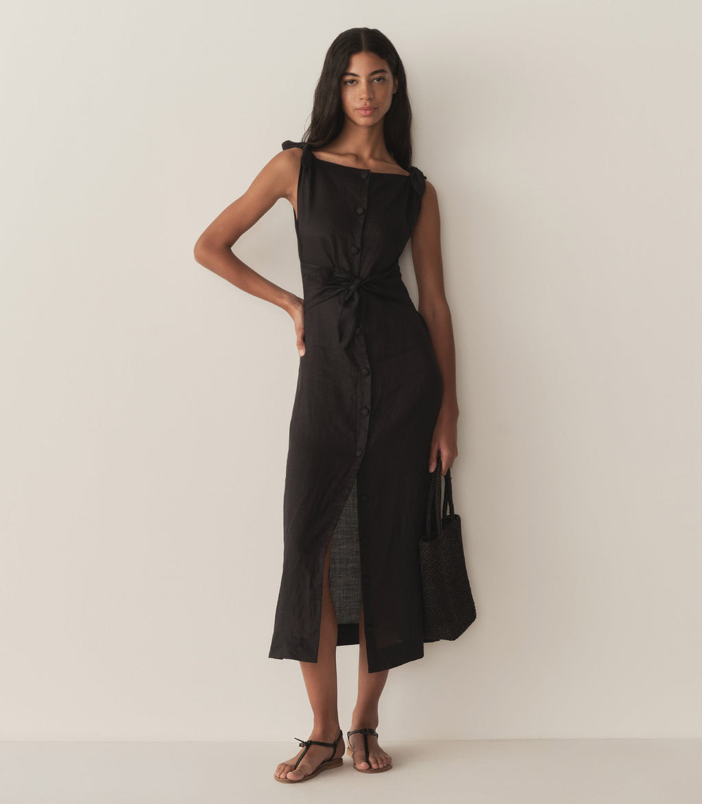 HMD -- LEVINE DRESS -- BLACK