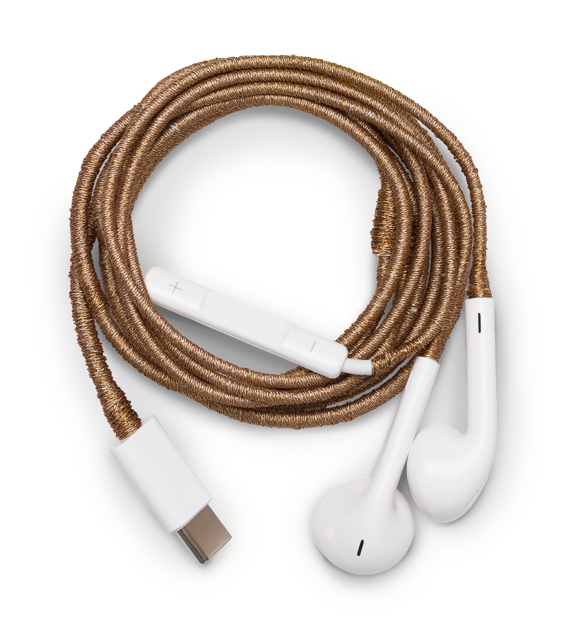LE POM POM & DÔEN HEADPHONES -- BRONZE