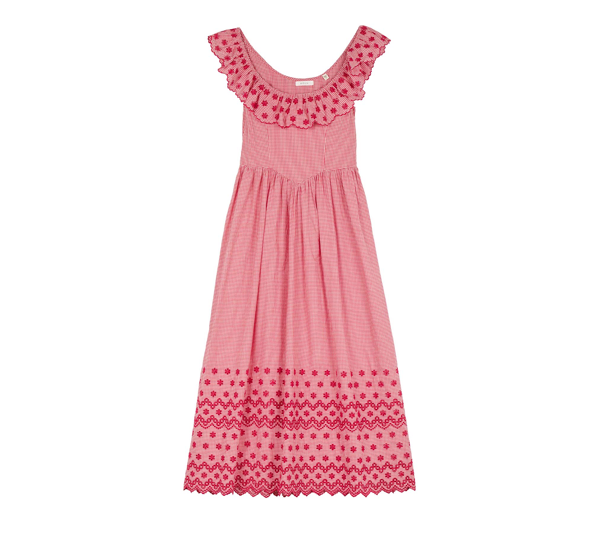 HMD -- LIESEL DRESS -- CERISE PARIS GINGHAM