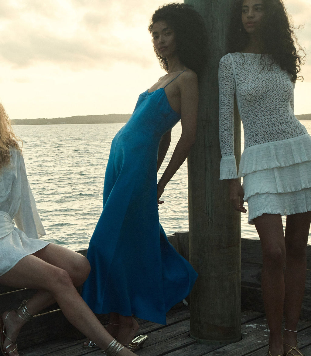HMD -- LORRAINE DRESS -- BLUE TOURMALINE