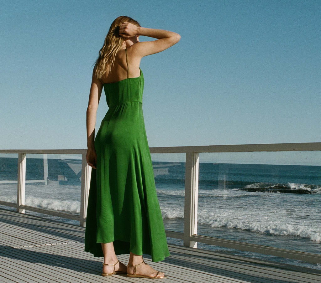 HMD -- LORRAINE DRESS -- EMERALD