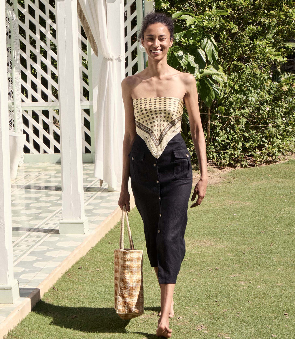 HMD -- LOURDES SKIRT -- BLACK