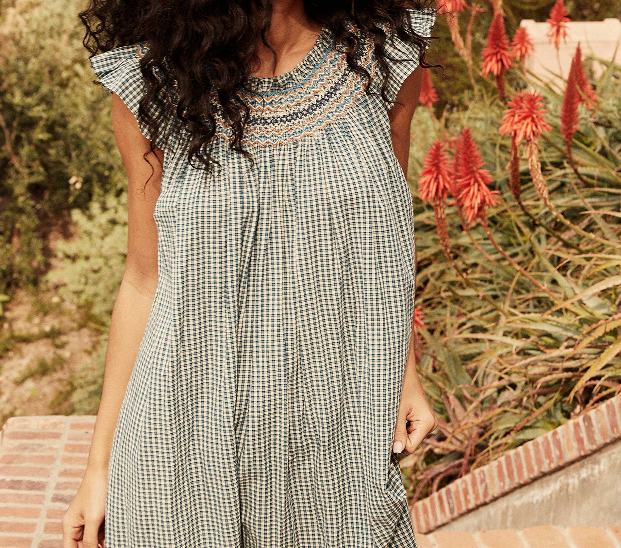 HMD -- LOVISA NIGHTGOWN -- JOSEPHINE PLAID