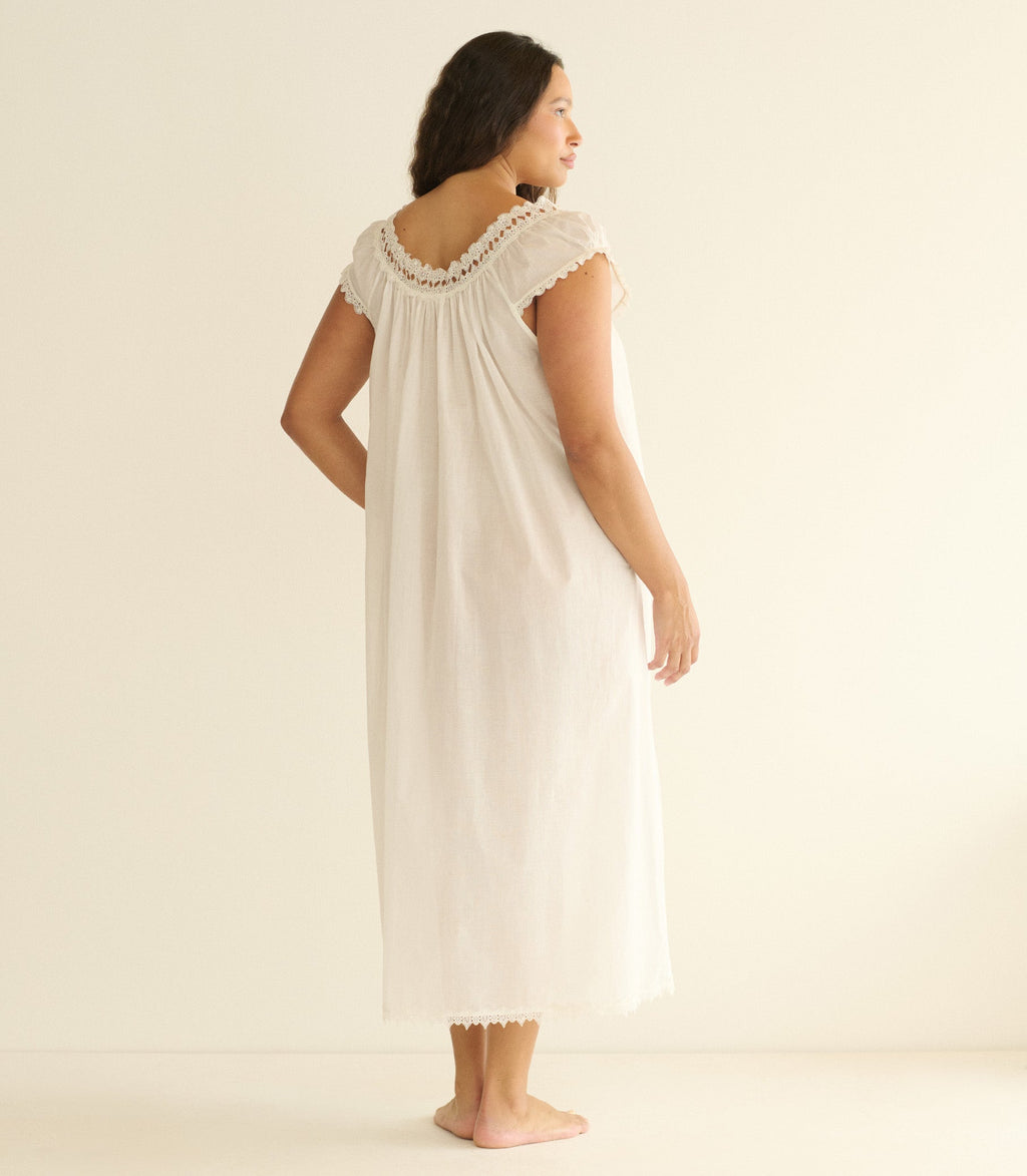 LUCILIA NIGHTGOWN -- SALT