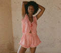 HMD -- LUELLA SHORT -- CERISE PARIS GINGHAM