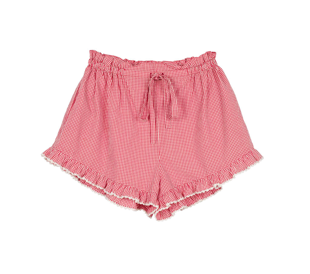 HMD -- LUELLA SHORT -- CERISE PARIS GINGHAM