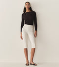HMD -- LULA CAPRI PANT -- SALT