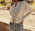 HMD -- LYDIA TOP -- SAVOIE STRIPE