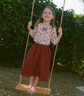 MACI SKIRT -- DRIED CHERRY